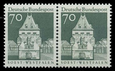BRD DS Bauwerke 2 Nr 497 postfrisch WAAGR PAAR X9209DA