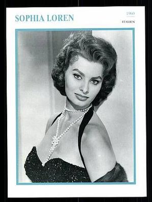 Starportraitkarte - Sophia Loren + G 6240