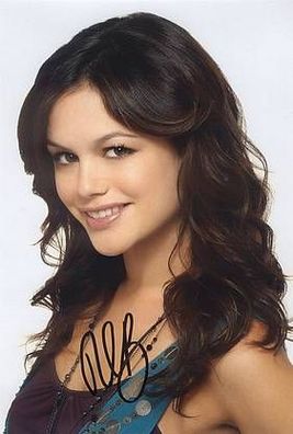 Original Autogramm RACHEL BILSON auf Großfoto
