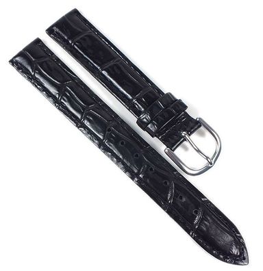 Casio Ersatzband Uhrenarmband Leder Band schwarz 15mm LTP-1083