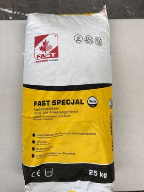 Klebe und Amierungsmörtel Fast Special weiß FK 003 im 25 kg Sack