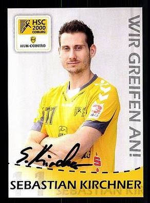 Sebastian Kirchner HSC 2000 Coburg 2012-13 TOP AK Original Signiert Handball + A47633