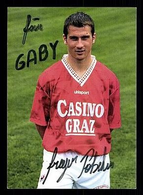 Unbekannt Casino Graz Autogrammkarte 90er Jahre Original Signiert + A47253
