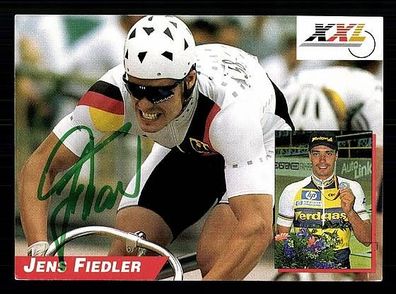 Jens Fiedler Autogrammkarte 80er Jahre Original Signiert Radfahren + A47350