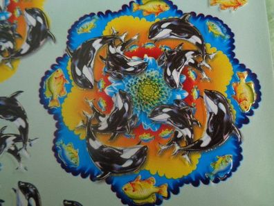 TBZ 3D Bogen Mandala Tiere Blumen Sternzeichen