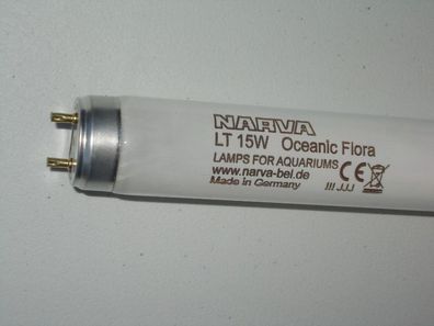 Starter + NARVA LT 15w Oceanic Flora Lamps for Aquariums 44 45 cm Tube Neon Röhre T8