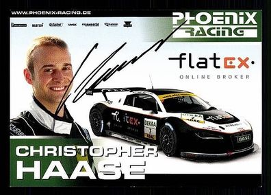 Christopher Haase Autogrammkarte Original Signiert Tourenwagen + A47486