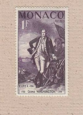George Washington (erster Präsident der USA) Monaco Michel 527 xx