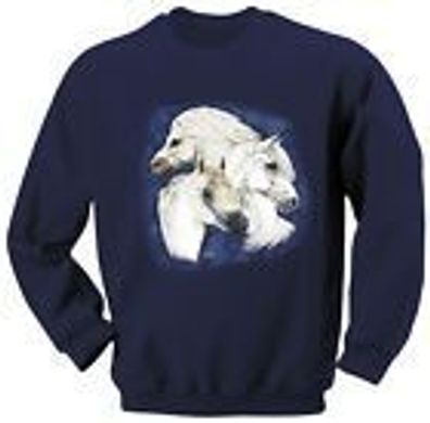 Kinder-Sweatshirt mit hochwertigem Print - Welsh Pony - 08608 dunkelblau - ©Kollekti