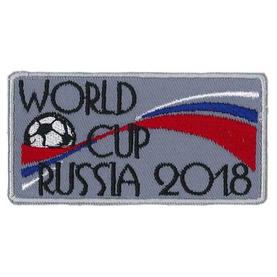 Aufnäher Applikation Word Cup Russia 2018 - 07524 Gr. ca. 9cm x 4,5cm