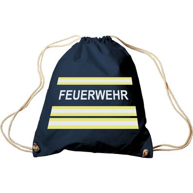 Turnbeutel mit Aufdruck - Feuerwehr - 65053 - Trend-Bag Sporttasche Rucksack