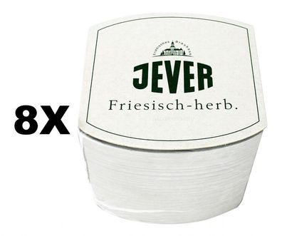 Jever Bierdeckel Untersetzer 6 x 100 Stück = 600 Stück