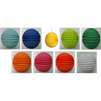 Ballon-Laterne -Durchmesser: 25 cm - verschiedene Farben