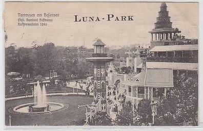 57856 Ak Berlin Luna-Park Terassen am Halensee 1910