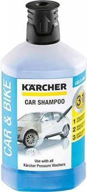 Kärcher Autoshampoo 3 in 1 1 Liter Reiniger Dampfstrahler