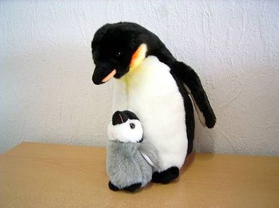 Pinguin mit Baby (Plüsch) / Penguin with Baby (Plush)