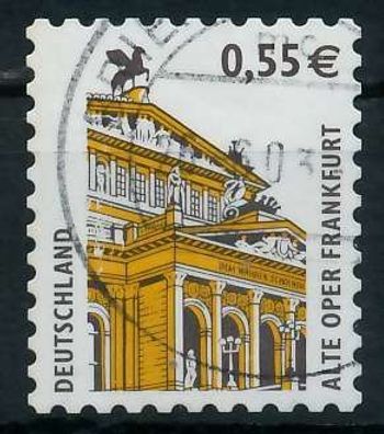 BRD DS Sehenswürdigkeiten Nr 2304BA zentrisch gestempelt X92FBBA