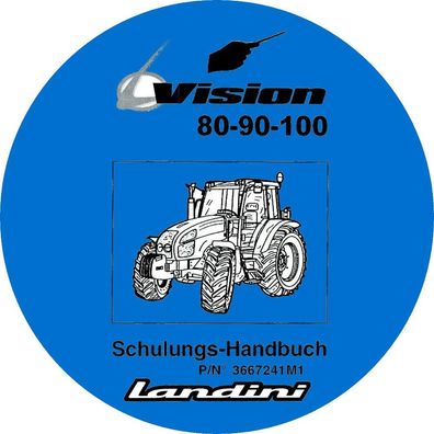Werkstatthandbuch für die Landini Traktoren Vision 80, 90, 100