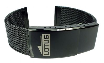 Lotus Uhrenarmband 22mm schwarz Milanaise 18556 18567 18633 18639