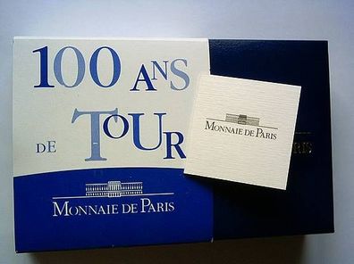 20 euro 2003 PP Tour de france : Etui, Zertifikat und Umverpackung für 17g Gold Münze