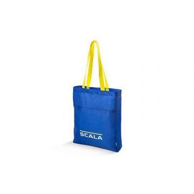 Original Skoda Scala Einkaufstasche faltbar Shopping Tasche Bag blau/ gelb