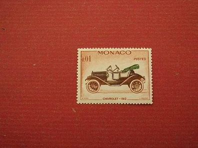 Monaco Motiv - Chevrolet aus 1912 - postfrisch