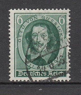 Deutsches Reich 1936 608 Otto von Guericke , 0,70ME - gestempelt