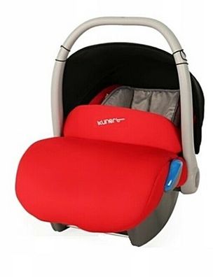 Babyschale Kindersitz Autositz Farbe schwarz Rot, mit oder ohne Isofix Neu