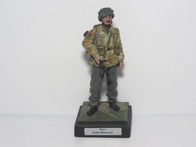 Major John Howard - 7 cm - Metallfigur auf einem Sockel Metall Figur - Militär