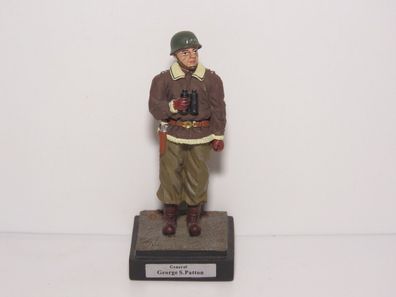 General George S. Patton - 7 cm - Metallfigur auf einem Sockel - Metall - Figur