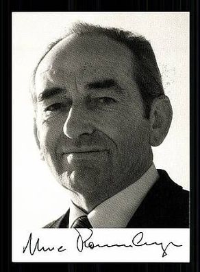 Uwe Ronneburger MdB Autogrammkarte 80er Jahre Original Signiert + 8568