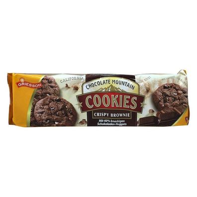 Griesson Chocolate Mountain Cookies Crispy Brownie Mürbegebäck 150g