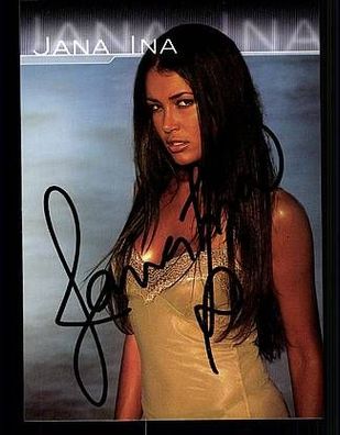 Jana Ina Zarelli Autogrammkarte Original Signiert Model + 68755