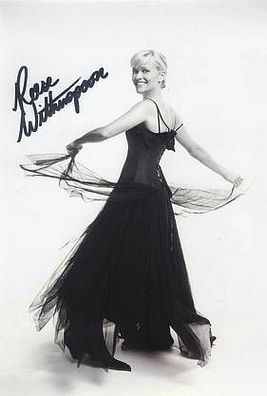 Original Autogramm REESE Witherspoon auf Großfoto