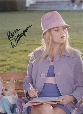 Original Autogramm REESE Witherspoon Natürlich blond! (Großfoto)