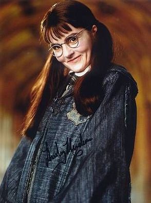Original Autogramm Myrte Shirley Henderson Harry Potter und die Kammer des Schreckens