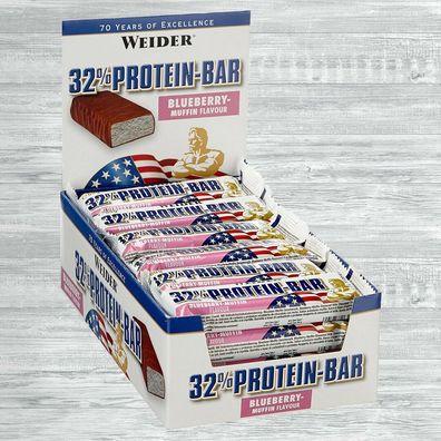 Weider 32% Protein Bar 24 x 60g Riegel
