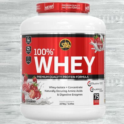 All Stars 100% Whey Protein 2270g Dose