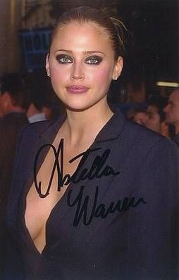 SEXY Original Autogramm Estella WARREN auf HGF