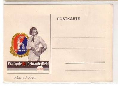 29827 Ak Reklame Hildebrand-Mehl Mannheim 1946