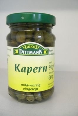Feinkost Dittmann Kapern mild-würzig eingelegt, 60 g