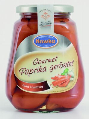 Paulsen Nowka Gourmet Paprika geröstet mild fruchtig servierfertig 530g