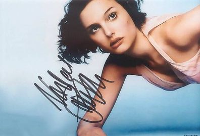 SEXY Original Autogramm Natalie Portman auf HGF