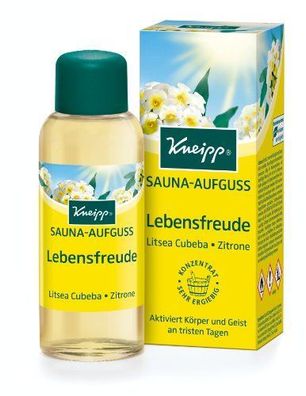 Kneipp Sauna-Aufguss Lebensfreude, 2er Pack (2 x 100 ml)