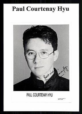 Paul Courtenay Hyu TOP HGF Original Signiert bek. aus Wing Commander + G 6265
