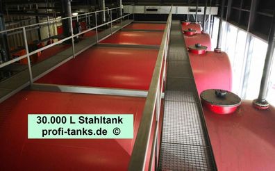 Angebot für T5 gebrauchter 30.000 L Stahltank von innen beschichteter Lagertank
