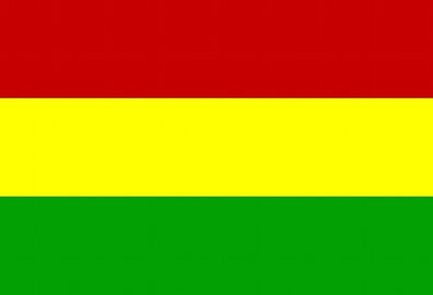 1x Bolivien Aufkleber 5cm Flagge breit Sticker Autoaufkleber selbstklebend