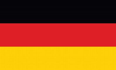 1x Deutschland Aufkleber 10cm Flagge breit Sticker Autoaufkleber selbstklebend
