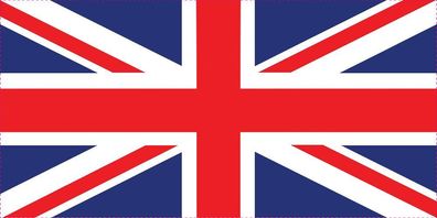 1x Großbritannien Aufkleber 5cm Flagge breit Sticker Autoaufkleber selbstklebend