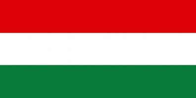1x Ungarn Aufkleber 10cm Flagge breit Sticker Autoaufkleber selbstklebend